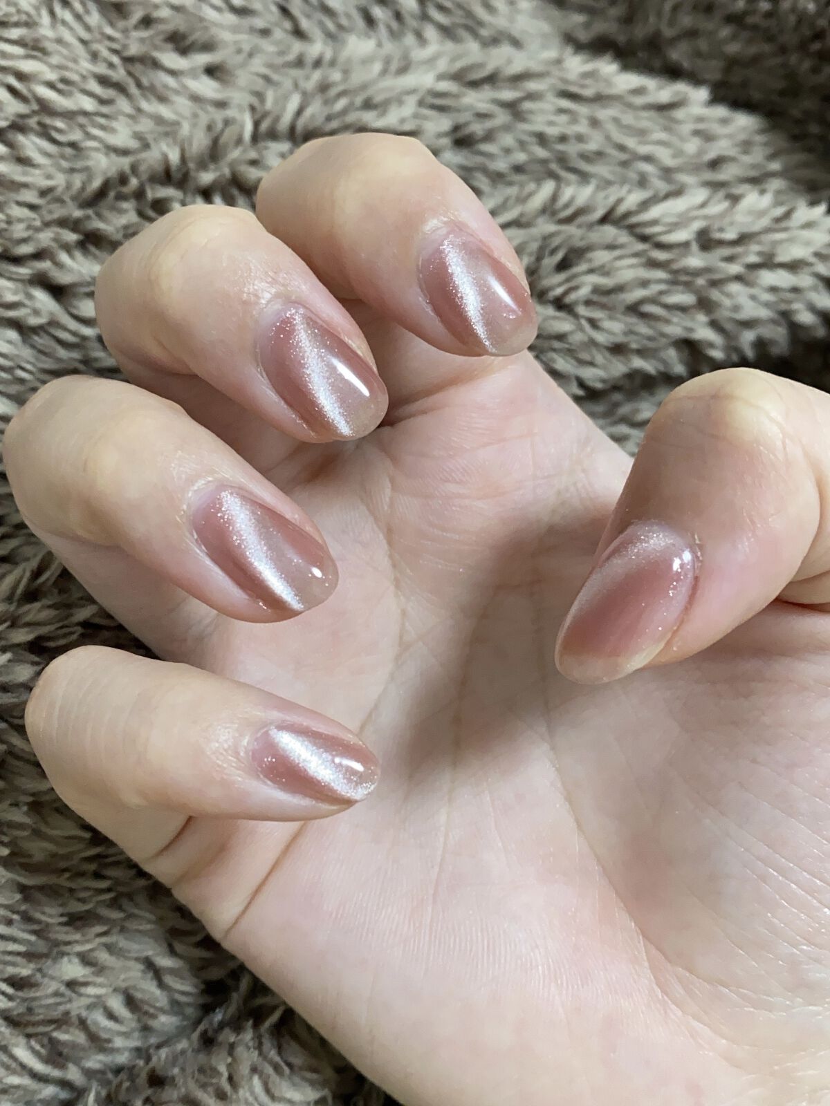 Milkyway&Cat's eye gel/ANNUUM/ジェルネイルを使ったクチコミ（1枚目）