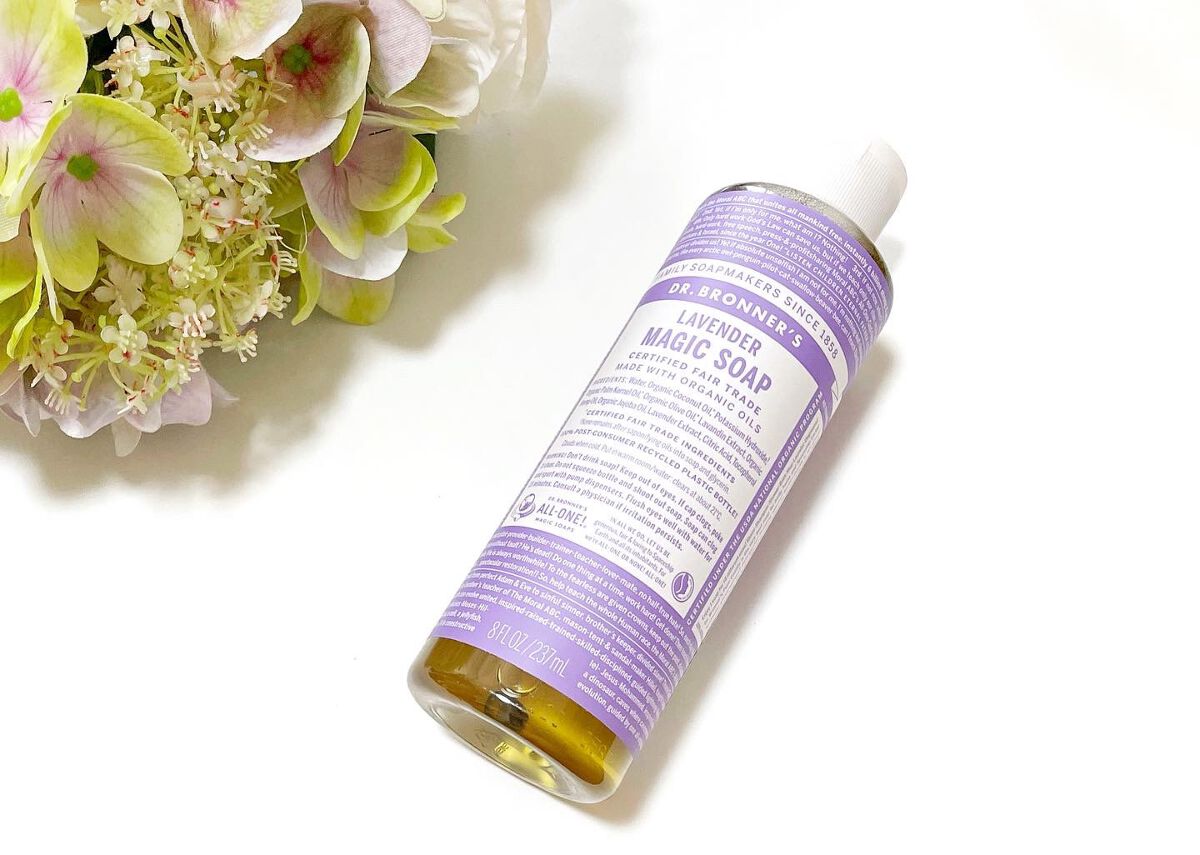 マジックソープ ラベンダー/ドクターブロナー/ボディソープを使ったクチコミ（1枚目）
