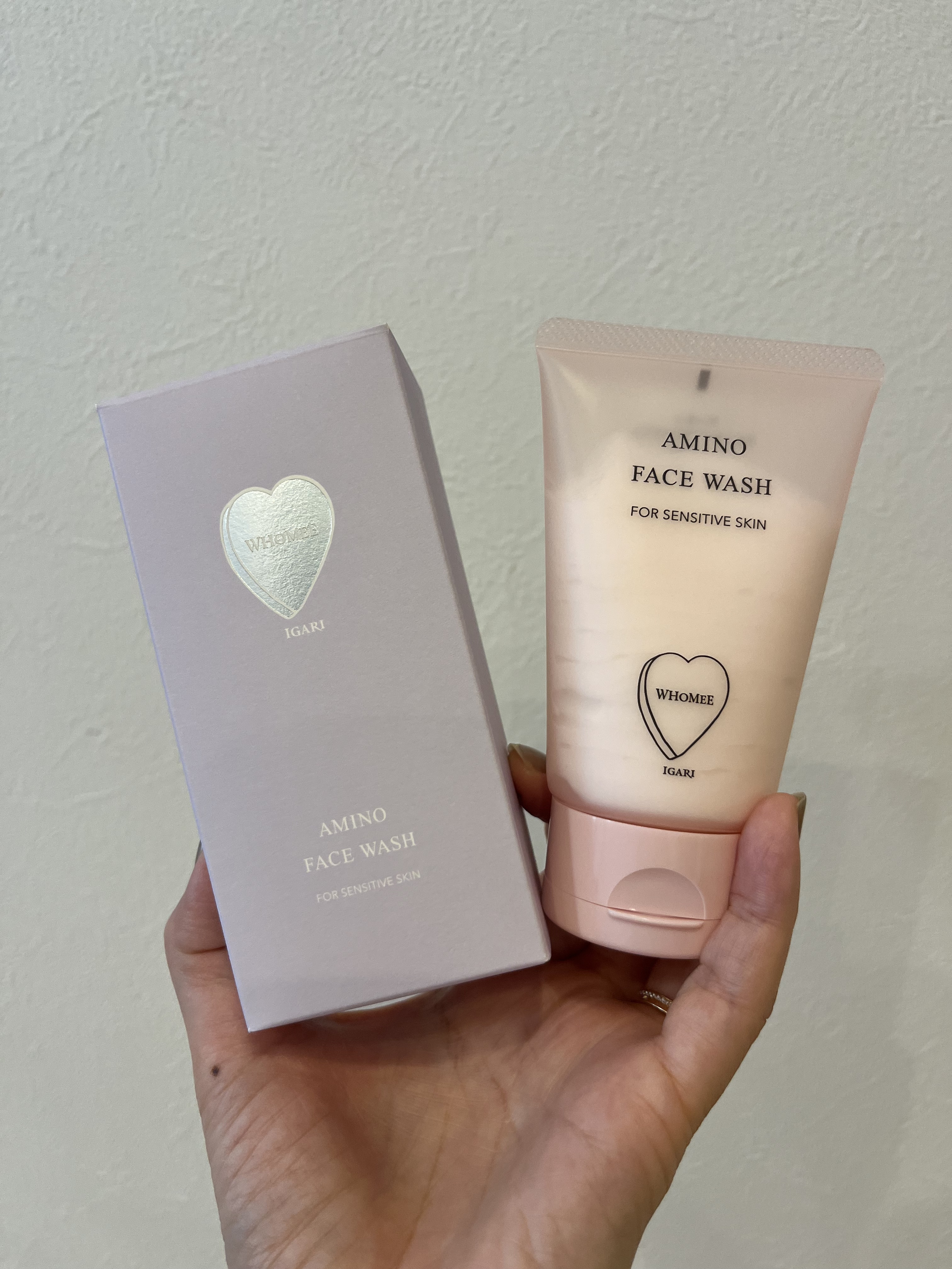 アミノフェイスウォッシュ/WHOMEE/洗顔フォームを使ったクチコミ（1枚目）