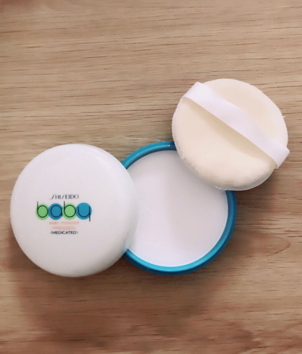 資生堂ベビーパウダー(プレスド)/ベビー/ボディパウダーを使ったクチコミ(1枚目)