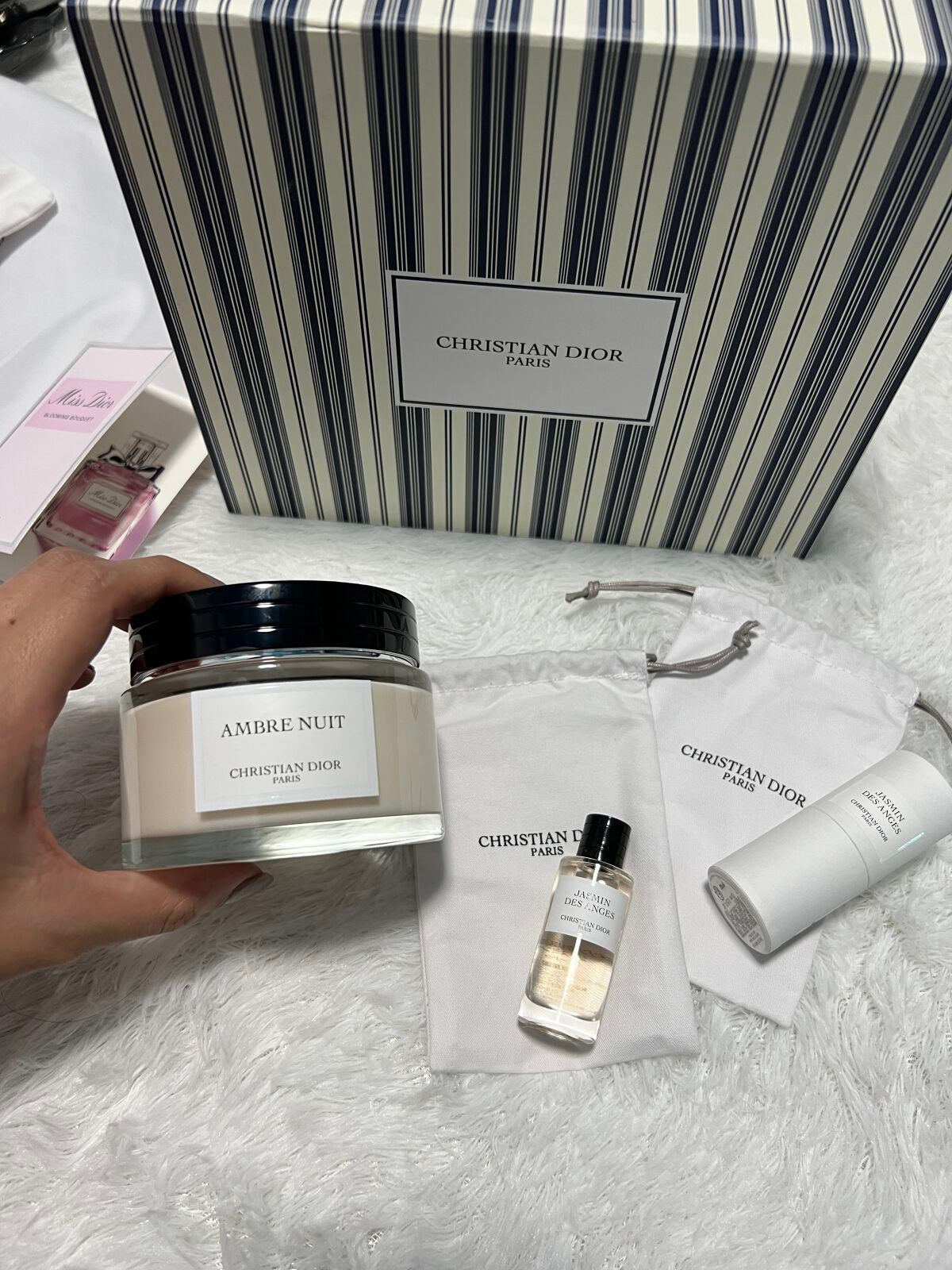 【旧】メゾン クリスチャン ディオール アンブル ニュイ ボディ クリーム/Dior/ボディクリームを使ったクチコミ(9枚目)