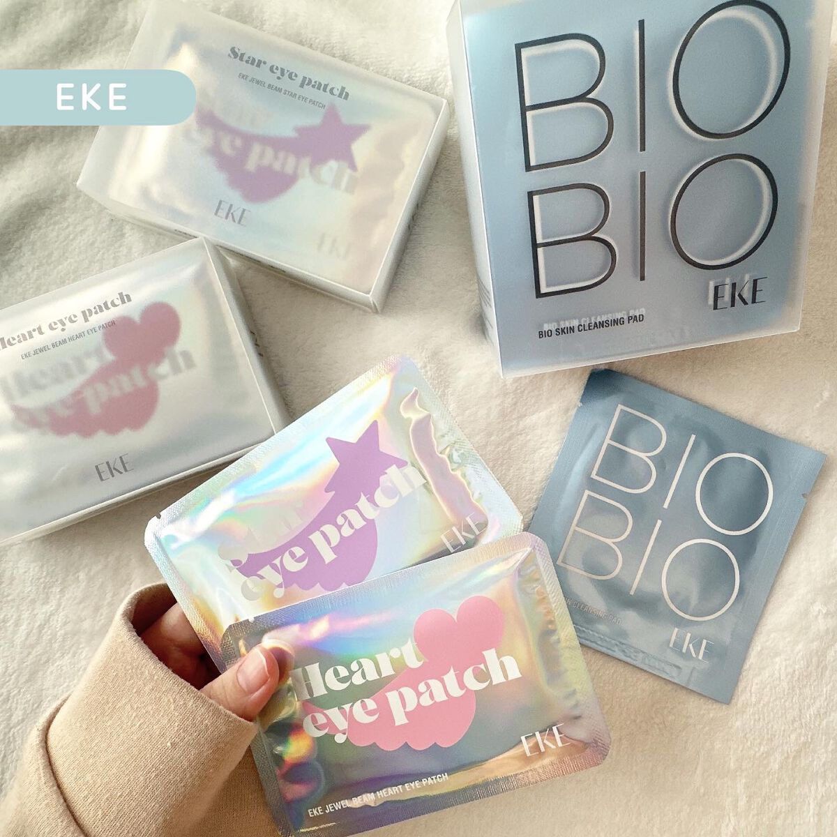 ジュエルビームハートアイパッチ/EKE/アイケア・アイクリームを使ったクチコミ(1枚目)