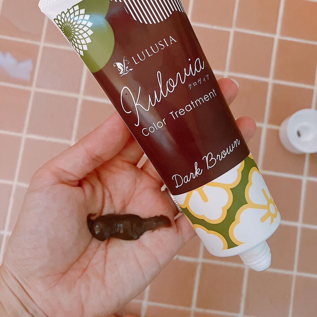 クロヴィア カラートリートメント/ルルシア/洗い流すヘアトリートメントを使ったクチコミ（2枚目）