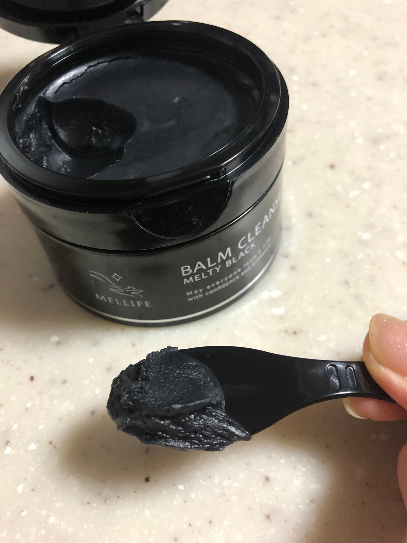 BALM CLEANSE メルティブラック/MELLIFE/クレンジングバームを使ったクチコミ(2枚目)