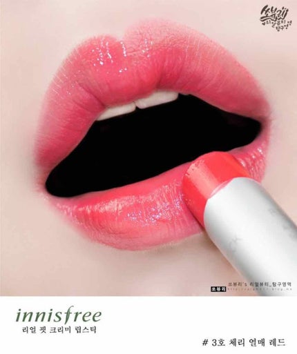 リアルフィット リップスティック/innisfree/口紅を使ったクチコミ(4枚目)