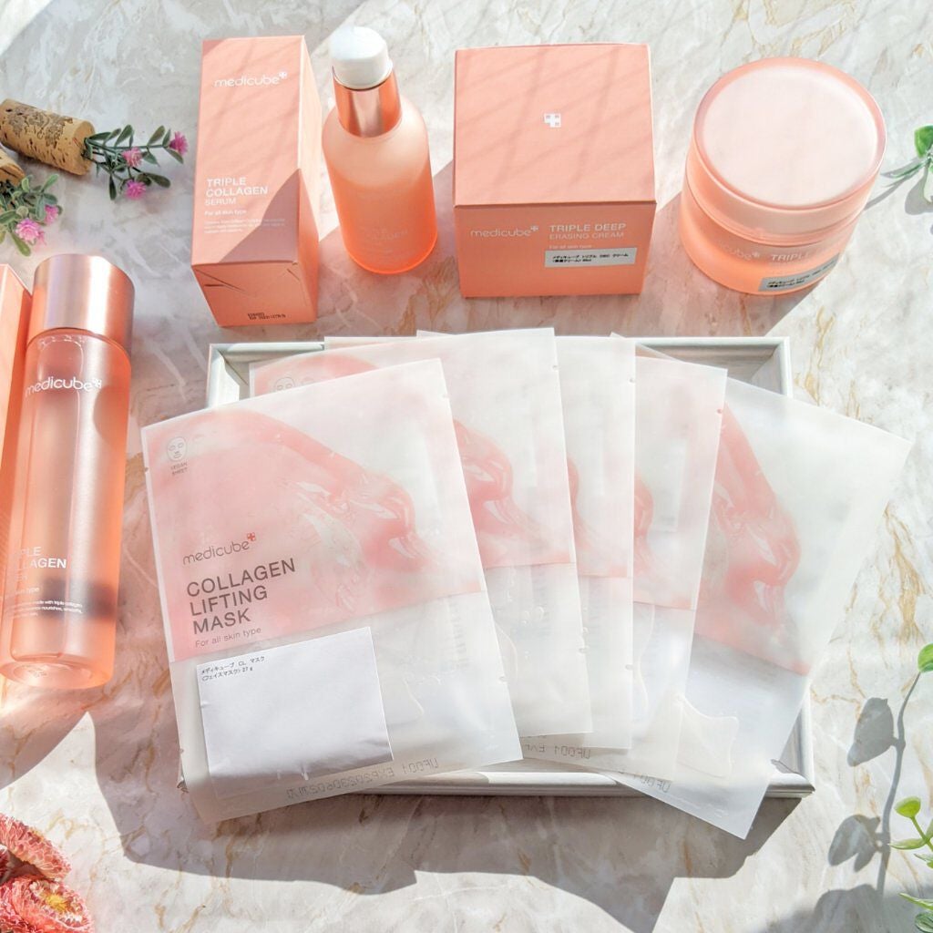 もち肌コラーゲンリフティングマスク/MEDICUBE/シートマスク・パックを使ったクチコミ(1枚目)