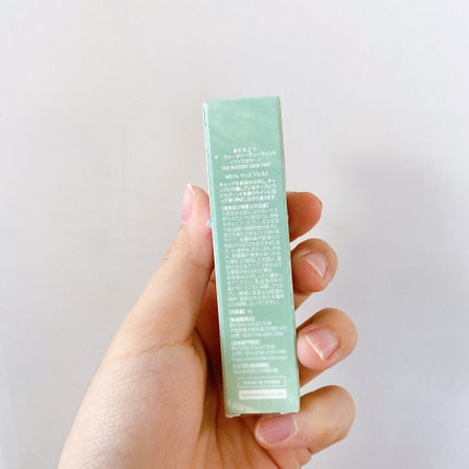 ザ ウォータリーデューティント/MERZY/リップティントを使ったクチコミ(4枚目)