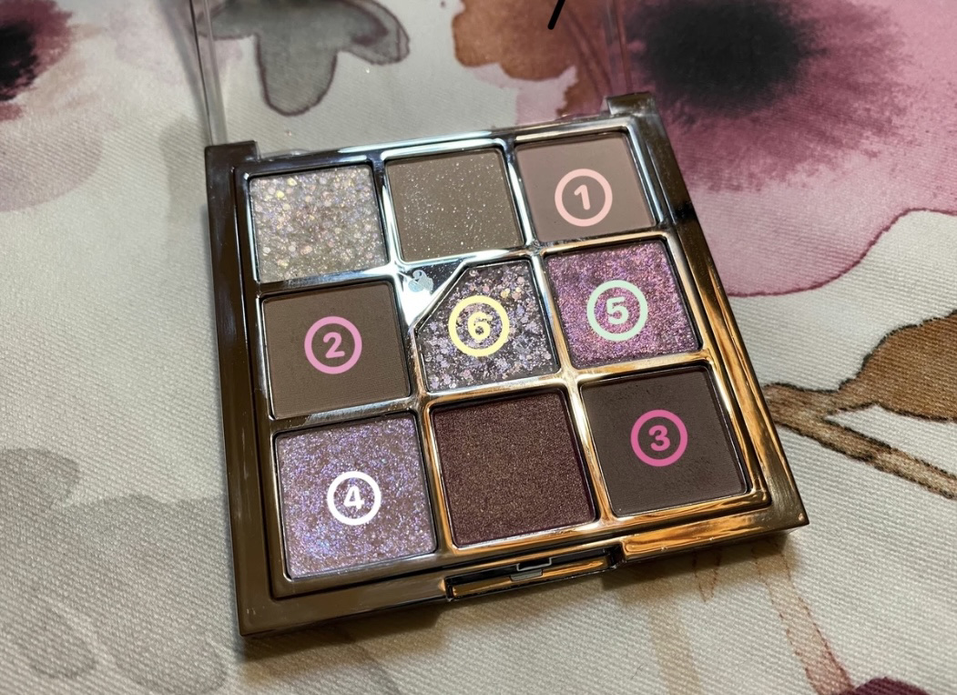 グリッターペディアアイパレット/unleashia/アイシャドウパレットを使ったクチコミ（3枚目）