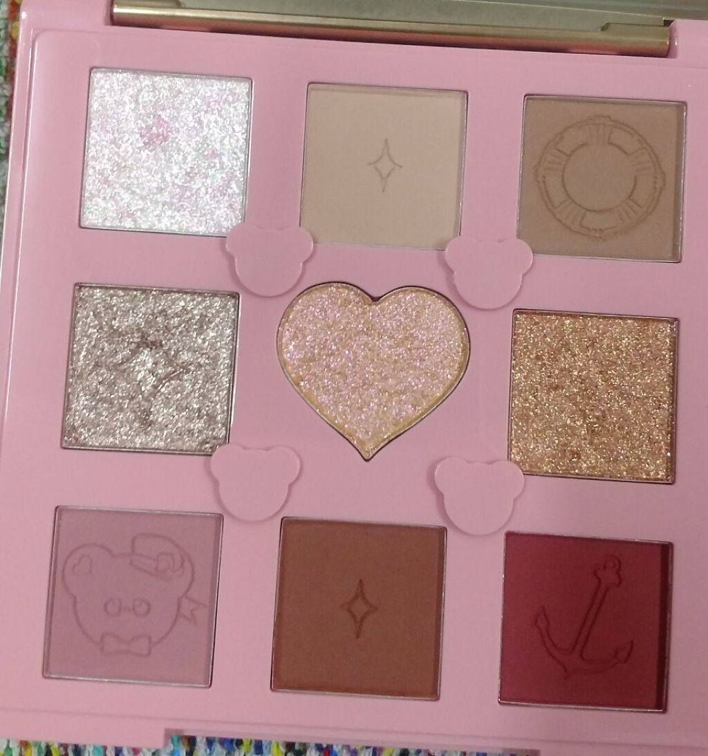 Love Bear 9色 アイシャドウパレット/FlowerKnows/アイシャドウパレットを使ったクチコミ（2枚目）