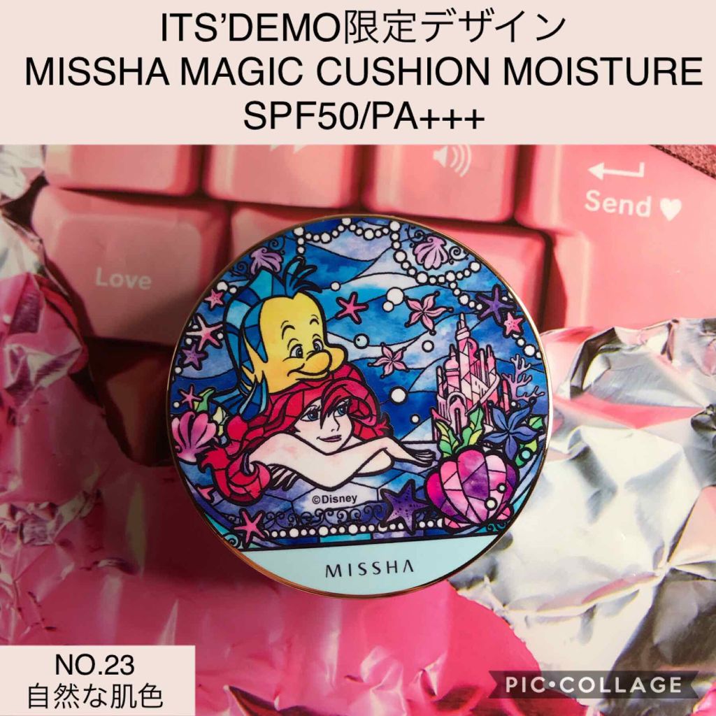 M クッション ファンデーション(モイスチャー)/MISSHA/クッションファンデーションを使ったクチコミ（1枚目）