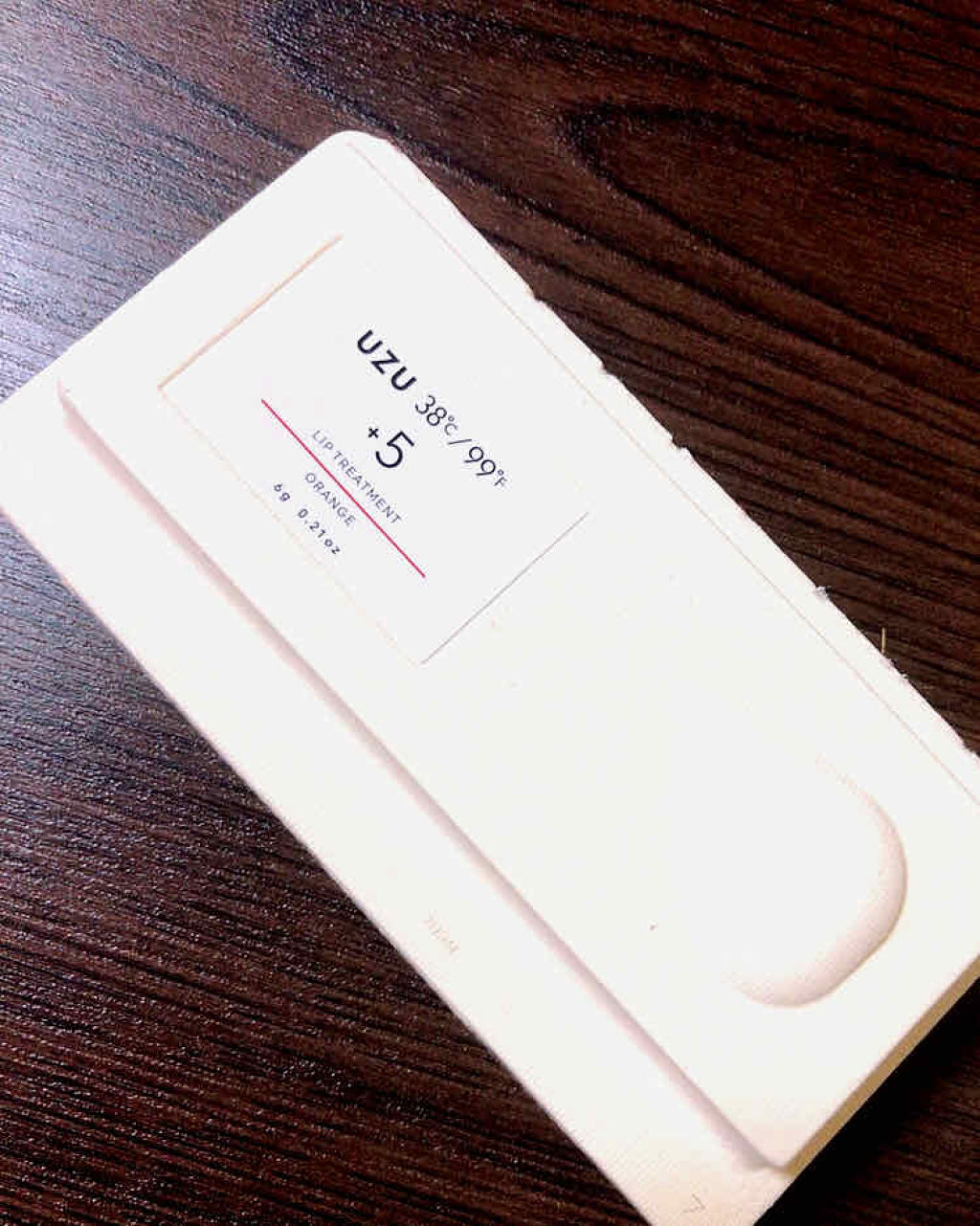 38°C / 99°F リップトリートメント (リップ美容液)/UZU BY FLOWFUSHI/リップケアを使ったクチコミ（1枚目）