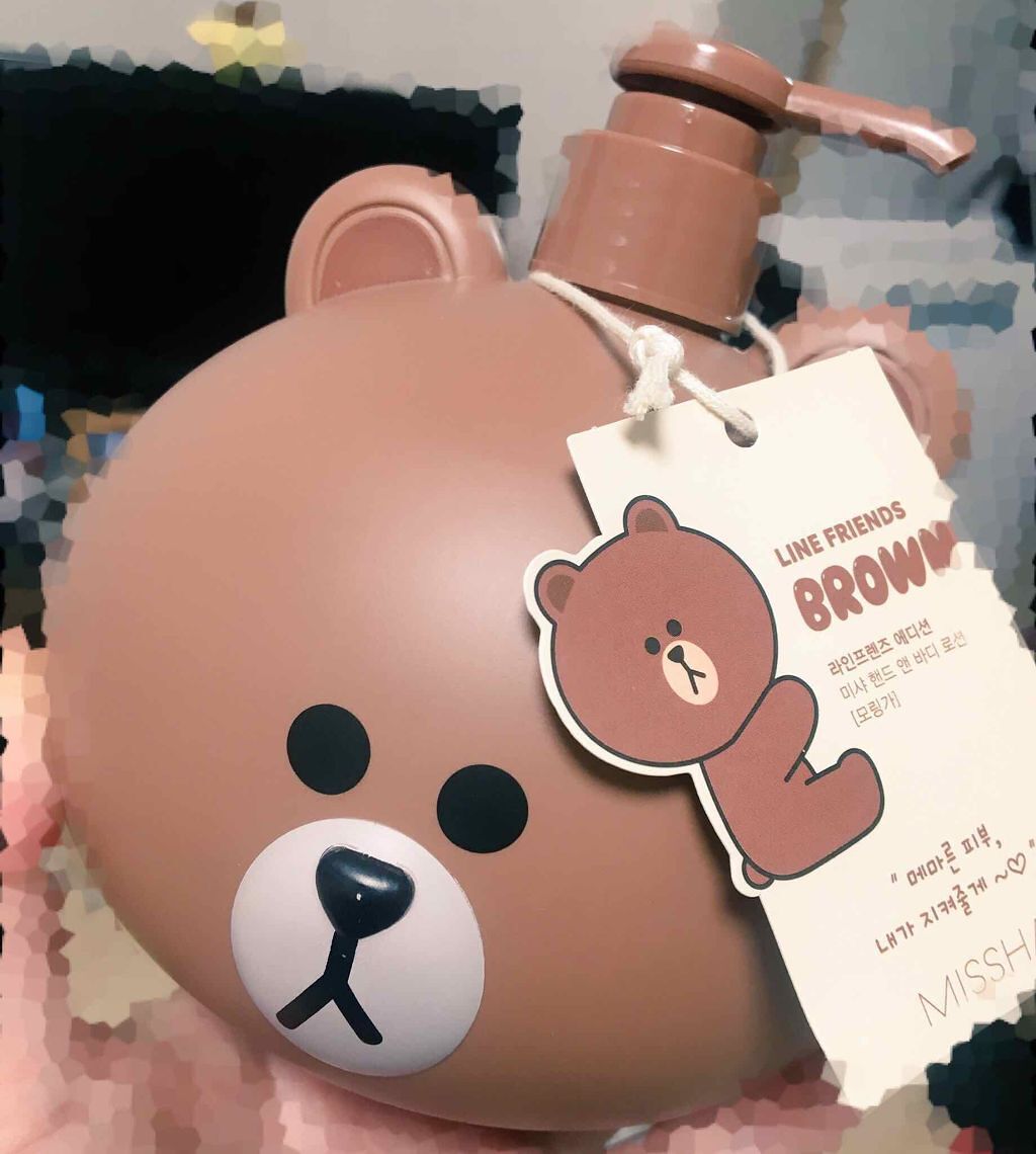 LINE FRIENDS ハンド&ボディローション/MISSHA/ボディローションを使ったクチコミ(1枚目)