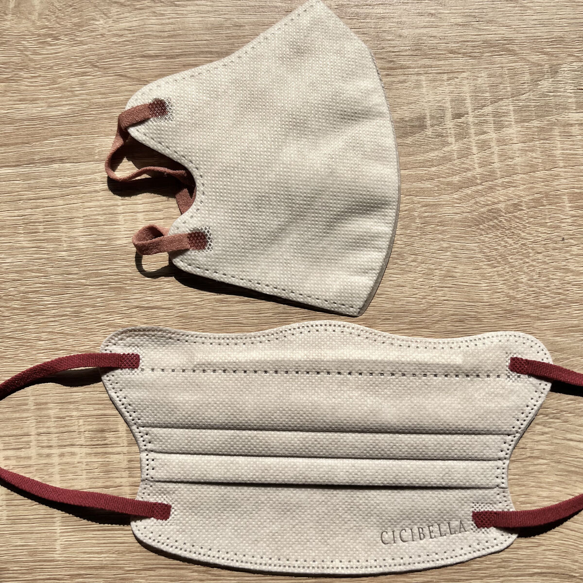4Dマスク バイカラータイプ/CICIBELLA/マスクを使ったクチコミ（2枚目）