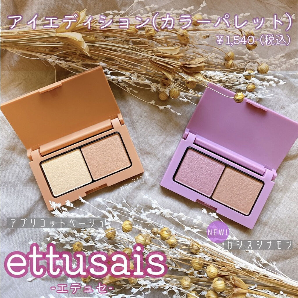 エテュセ アイエディション(カラーパレット)/ettusais/アイシャドウパレットを使ったクチコミ（2枚目）