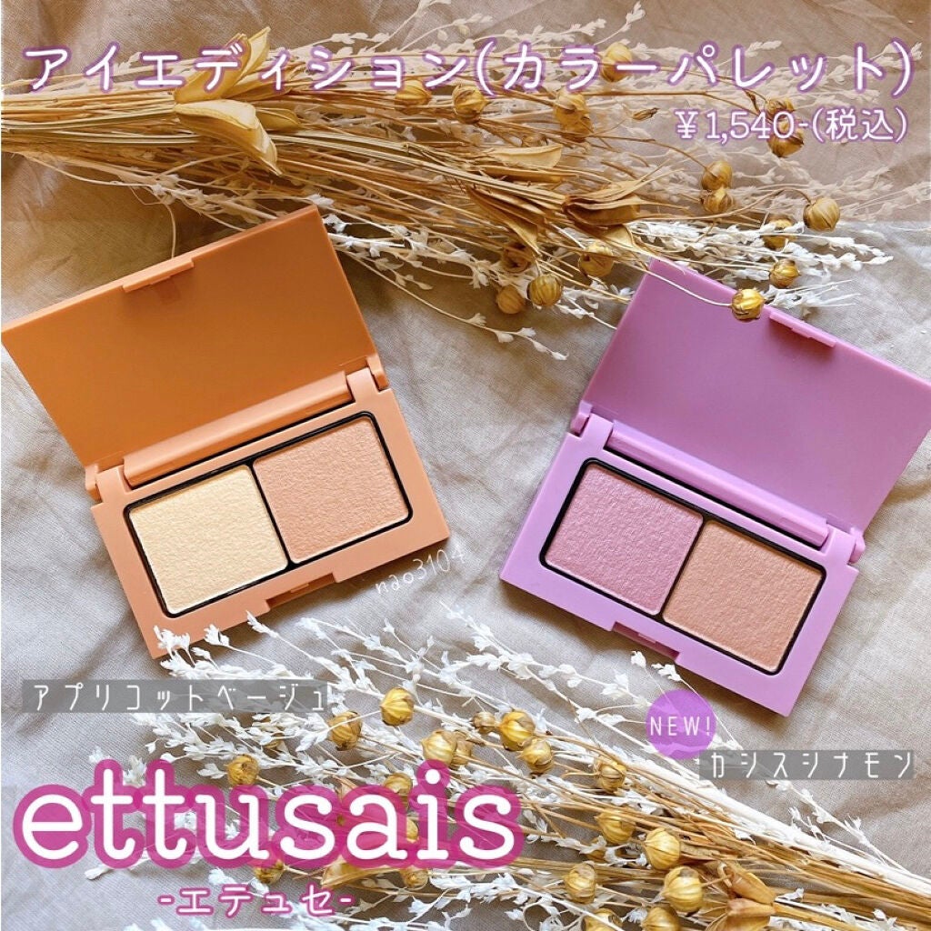 エテュセ アイエディション(カラーパレット)/ettusais/アイシャドウパレットを使ったクチコミ(2枚目)