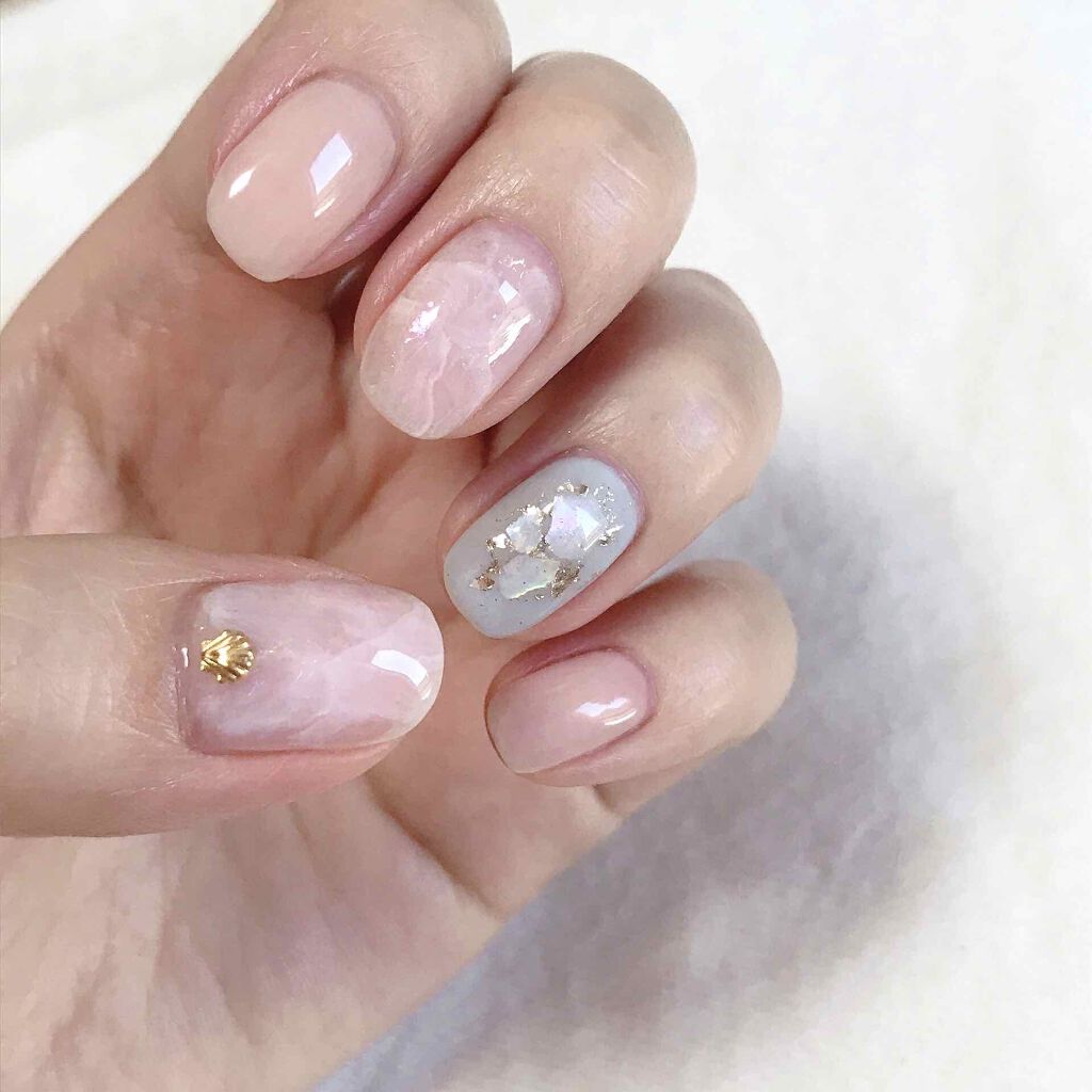 ジェルネイル（ライト対応）/セリア/ジェルネイルを使ったクチコミ（1枚目）