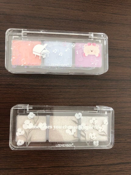 3色フローラアイパレット/LEEMEMBER/アイシャドウパレットを使ったクチコミ(2枚目)