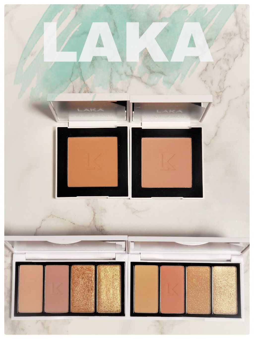 ジャストアイパレット/Laka/アイシャドウパレットを使ったクチコミ(1枚目)