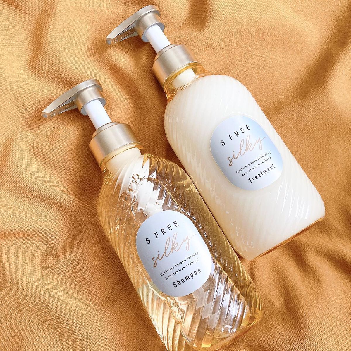 シャンプー シルキースムース／トリートメント シルキースムース /S FREE/市販シャンプーを使ったクチコミ（1枚目）