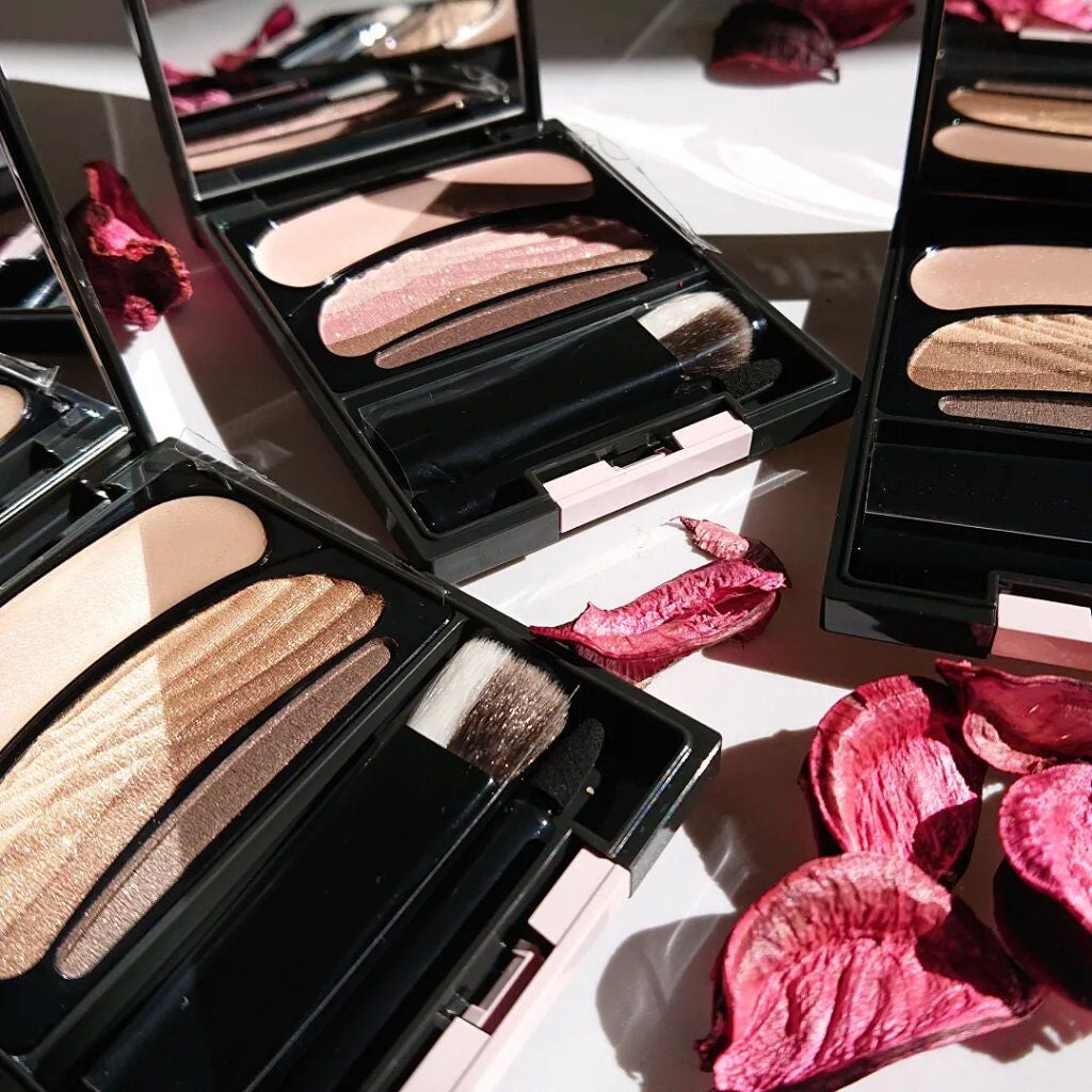 ブラシひと塗りシャドウN/オーブ/アイシャドウパレットを使ったクチコミ(2枚目)