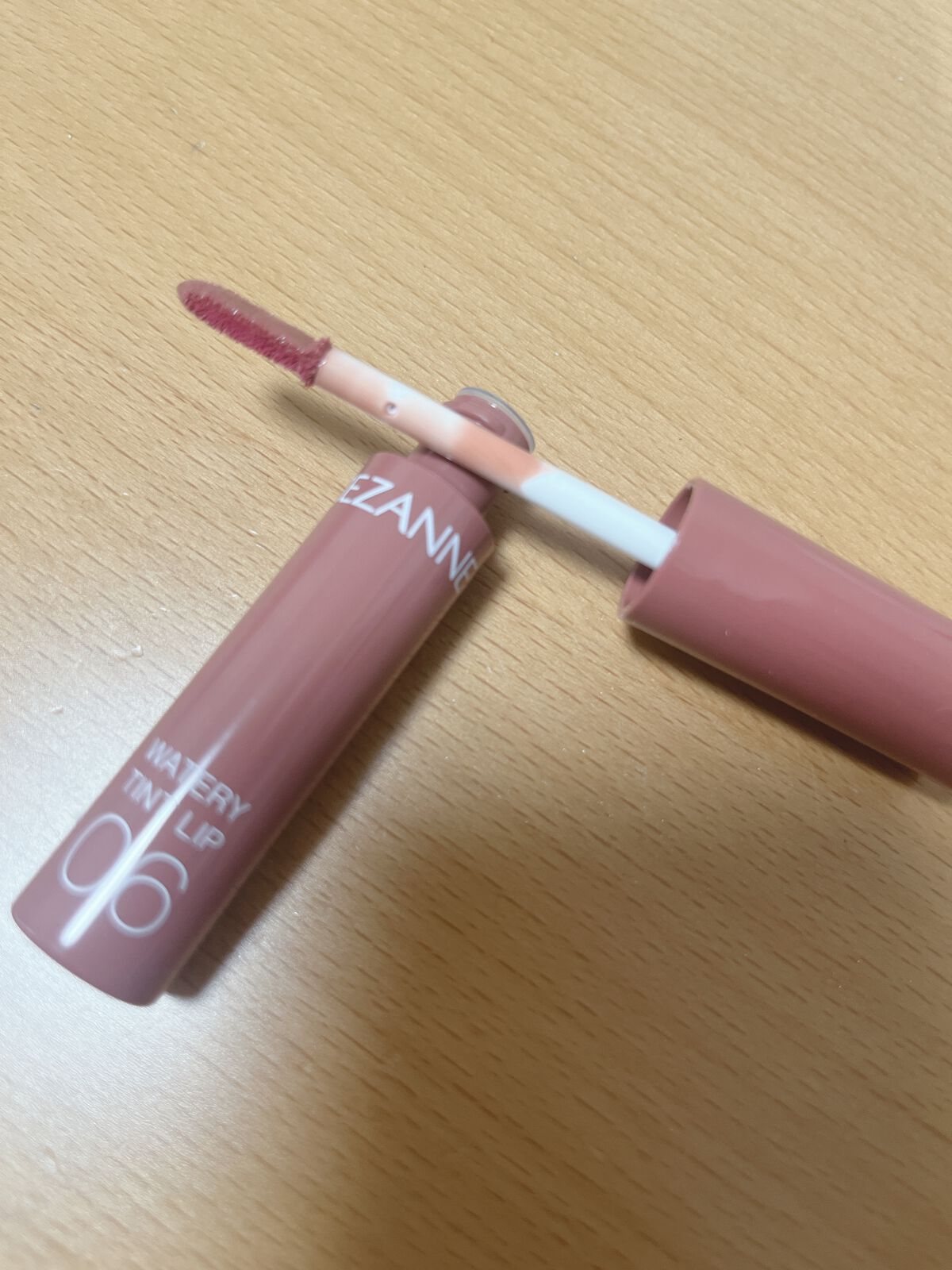 ウォータリーティントリップ/CEZANNE/リップティントを使ったクチコミ（2枚目）