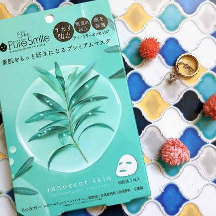 プレミアムセラムマスク ボックス イノセントスキン ティーツリー/Pure Smile/シートマスク・パックを使ったクチコミ(1枚目)