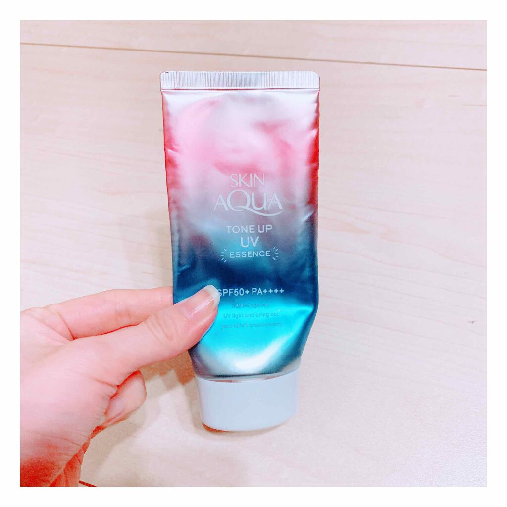 スキンアクア トーンアップUVエッセンス/スキンアクア/日焼け止めクリームを使ったクチコミ(1枚目)