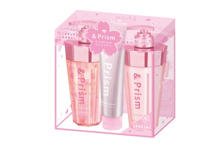 &Prism ダイヤモンドサクラ トリプルセット シャンプー/ヘアトリートメント/ヘアパック