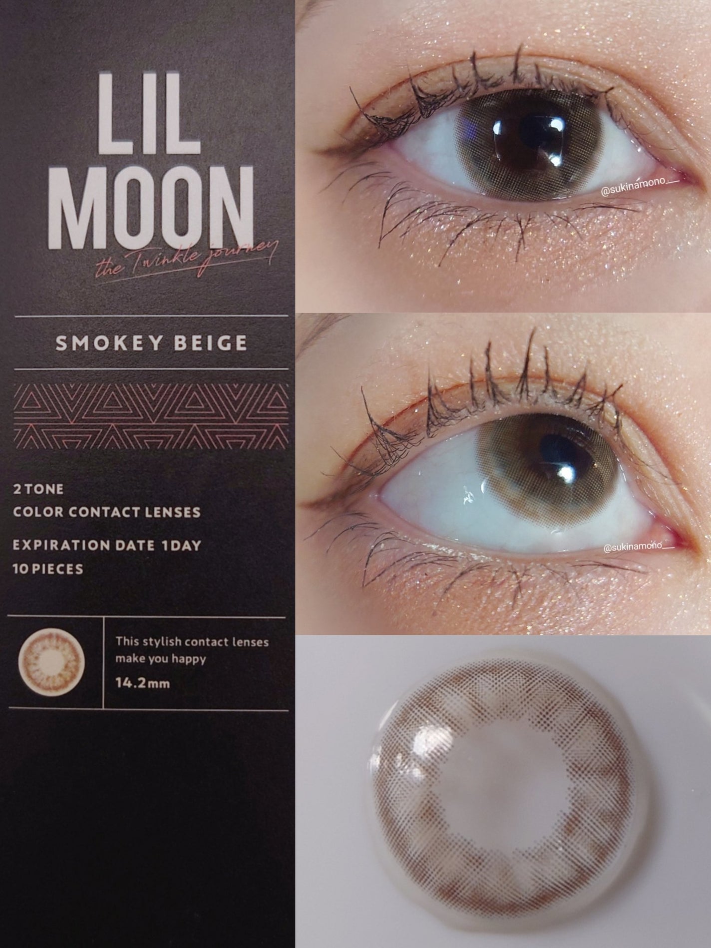 LIL MOON 1day/LILMOON/ワンデー(1DAY)カラコンを使ったクチコミ(2枚目)