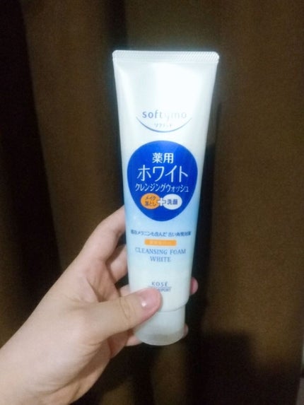 ソフティモ 薬用ホワイト クレンジングウォッシュ/ソフティモ/洗顔フォームを使ったクチコミ(1枚目)