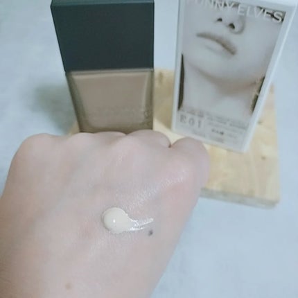 ロングウェア アクア ファンデーション/FUNNY ELVES方里/リキッドファンデーションを使ったクチコミ(6枚目)