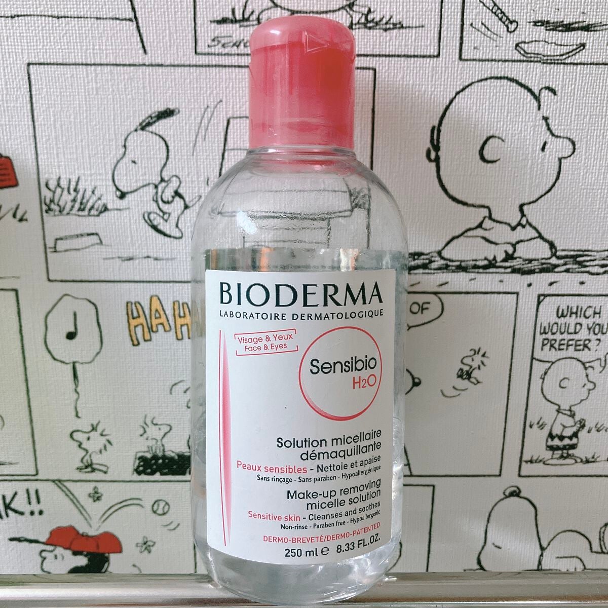 サンシビオ エイチツーオー D/ビオデルマ/クレンジングウォーターを使ったクチコミ(1枚目)