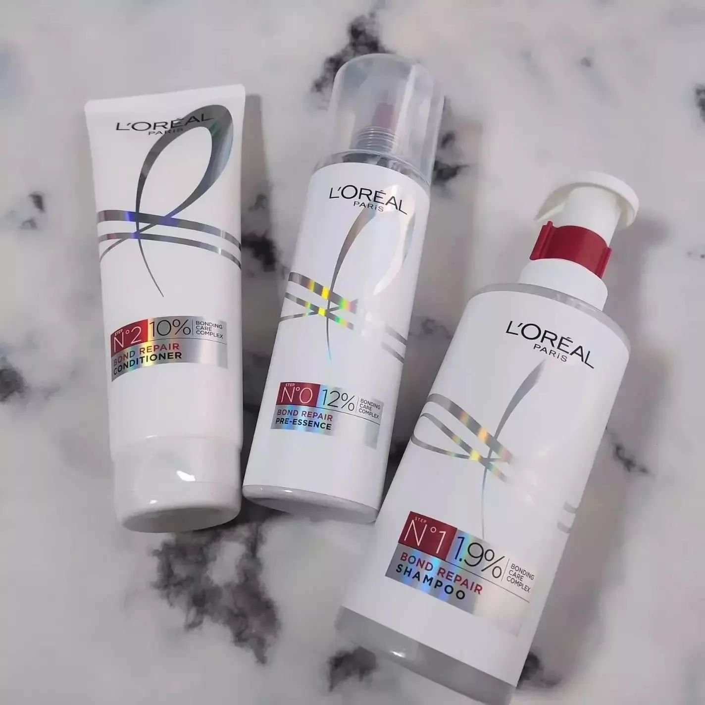 ロレアル パリ ボンド リペア シャンプー／コンディショナー/ロレアル パリ/市販シャンプーを使ったクチコミ（2枚目）