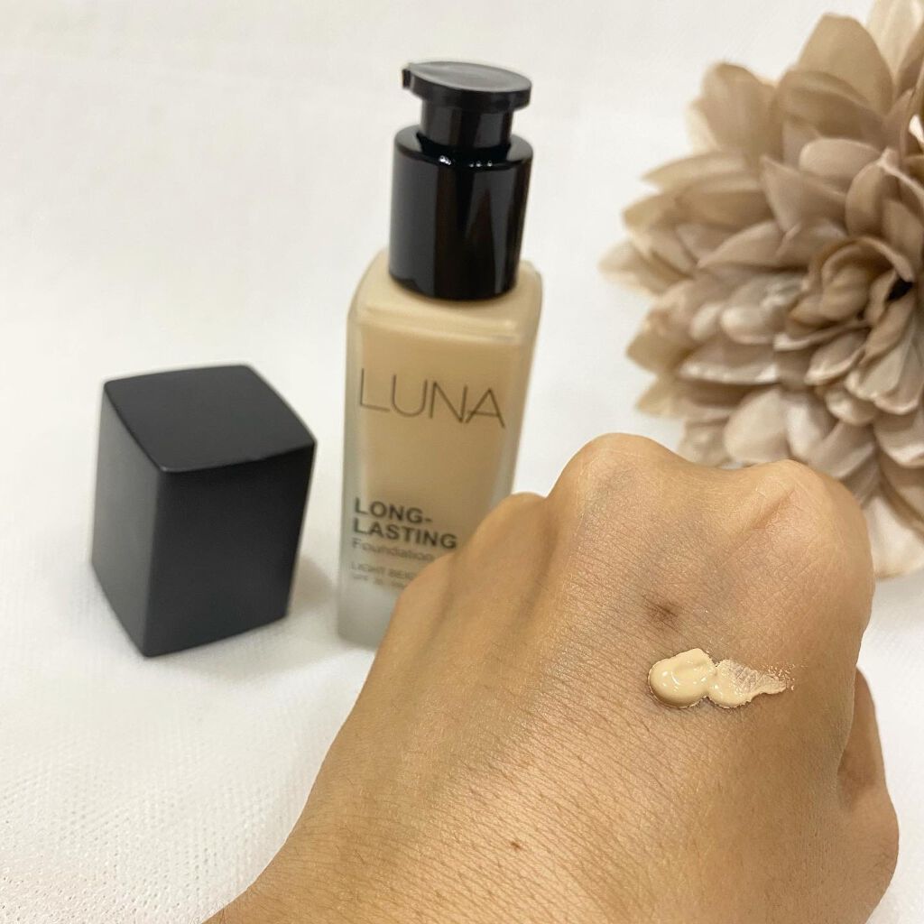 ロングラスティングファンデーション/LUNA/リキッドファンデーションを使ったクチコミ（2枚目）
