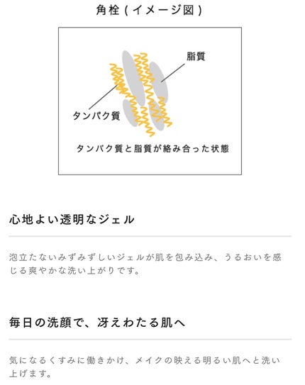 スムージングジェルウォッシュ/LUNASOL/その他洗顔料を使ったクチコミ(7枚目)