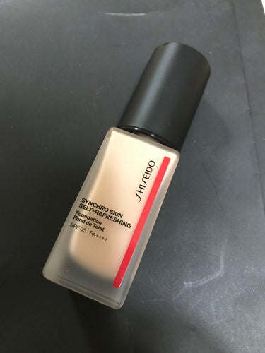 シンクロスキン セルフリフレッシング ファンデーション/SHISEIDO/リキッドファンデーションを使ったクチコミ（1枚目）