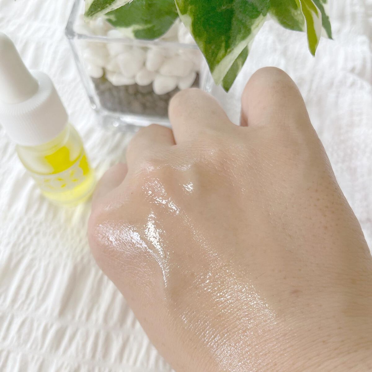 モロッコ100%オーガニック ウチワサボテンオイル/Natural Majesty/フェイスオイルを使ったクチコミ(3枚目)