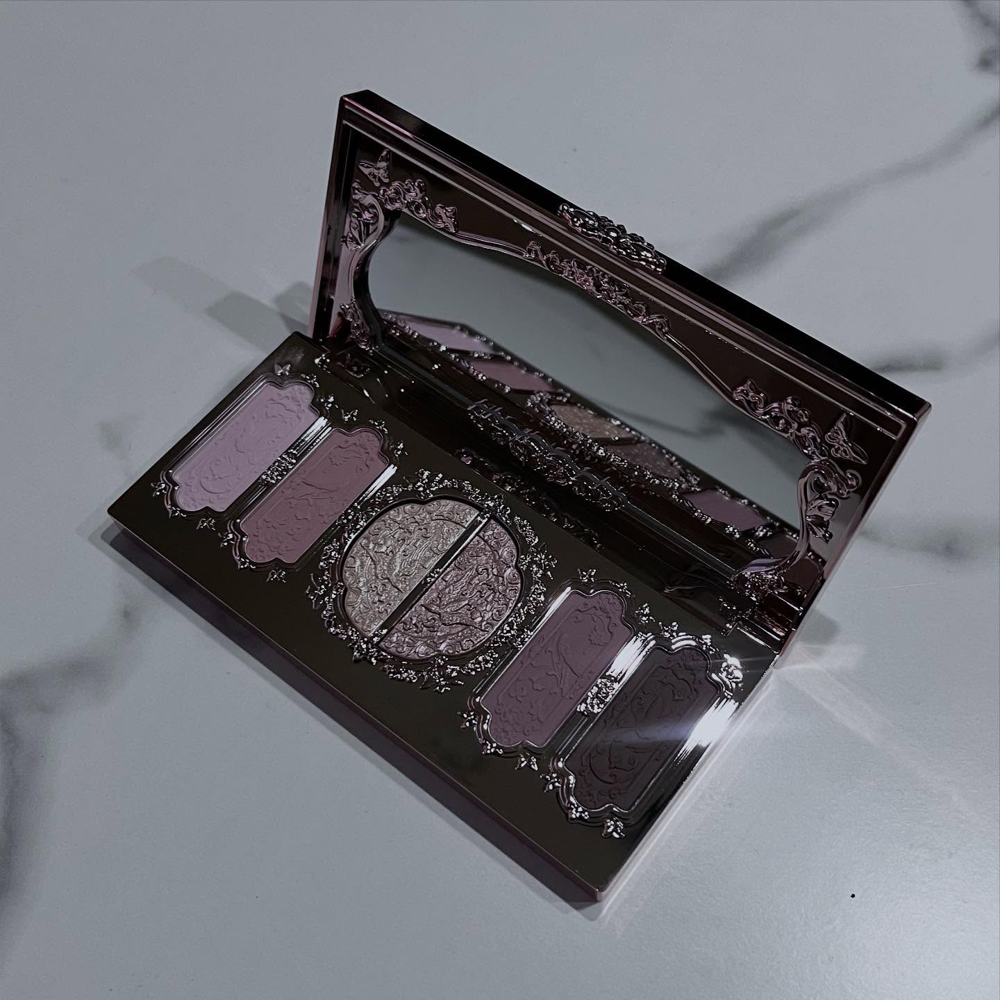 胡蝶雲肩6色アイシャドウパレット/FlowerKnows/アイシャドウパレットを使ったクチコミ（1枚目）