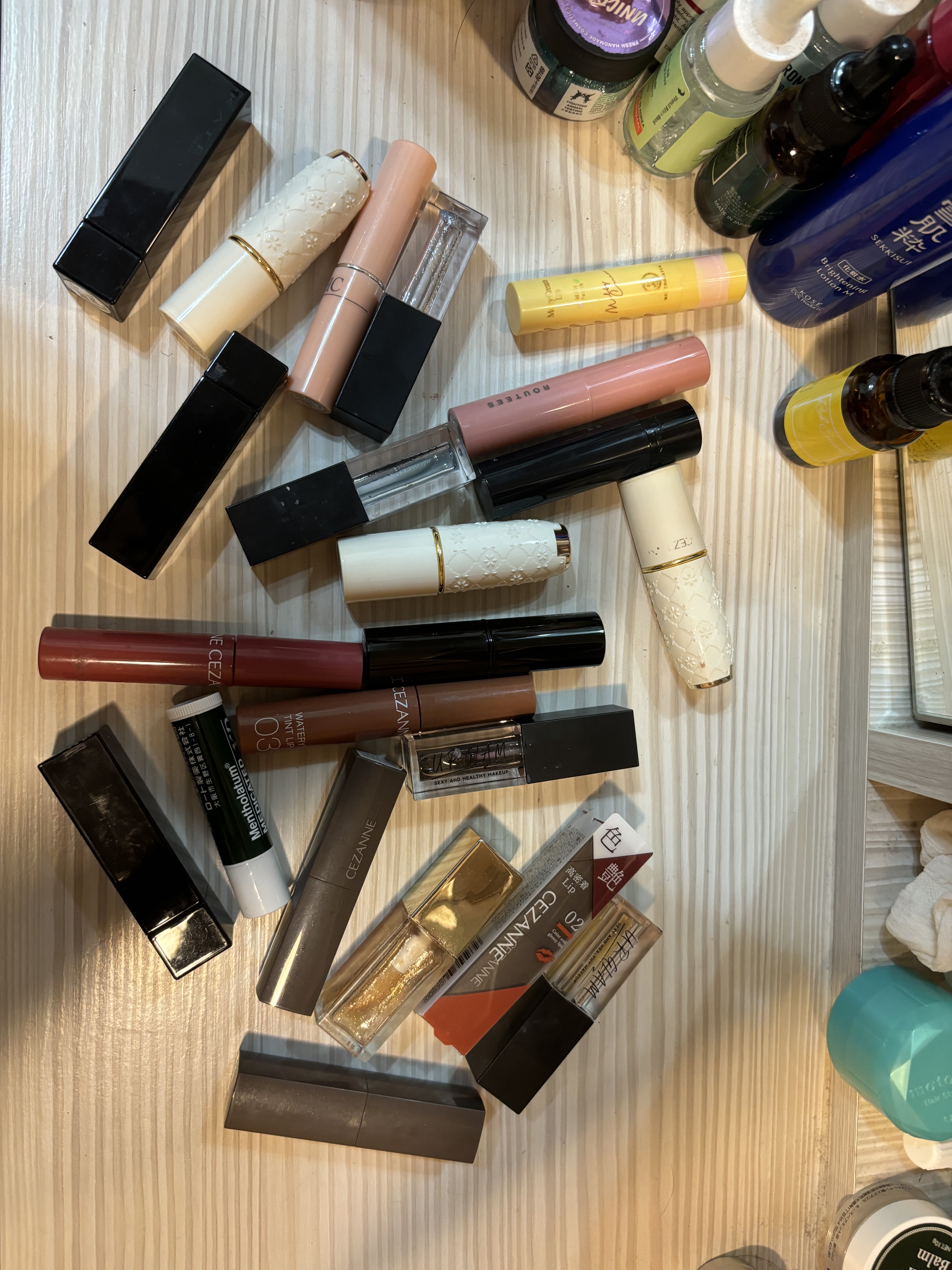 ウォータリーティントリップ/CEZANNE/リップティントを使ったクチコミ（1枚目）