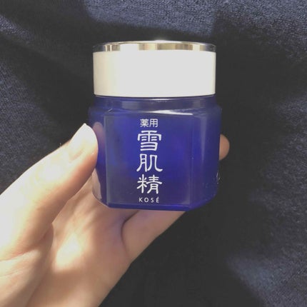 petitのクチコミ「⁂雪肌精:フェイスクリーム
最近使い始めた、スキンケア後に使用するフェイスクリームです🌙
.....」(1枚目)