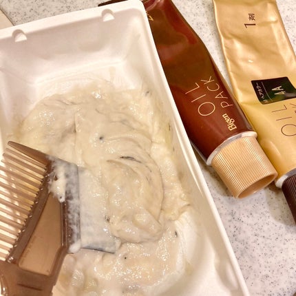 オイルパックカラー 4AB/ビゲン/ヘアカラーの画像