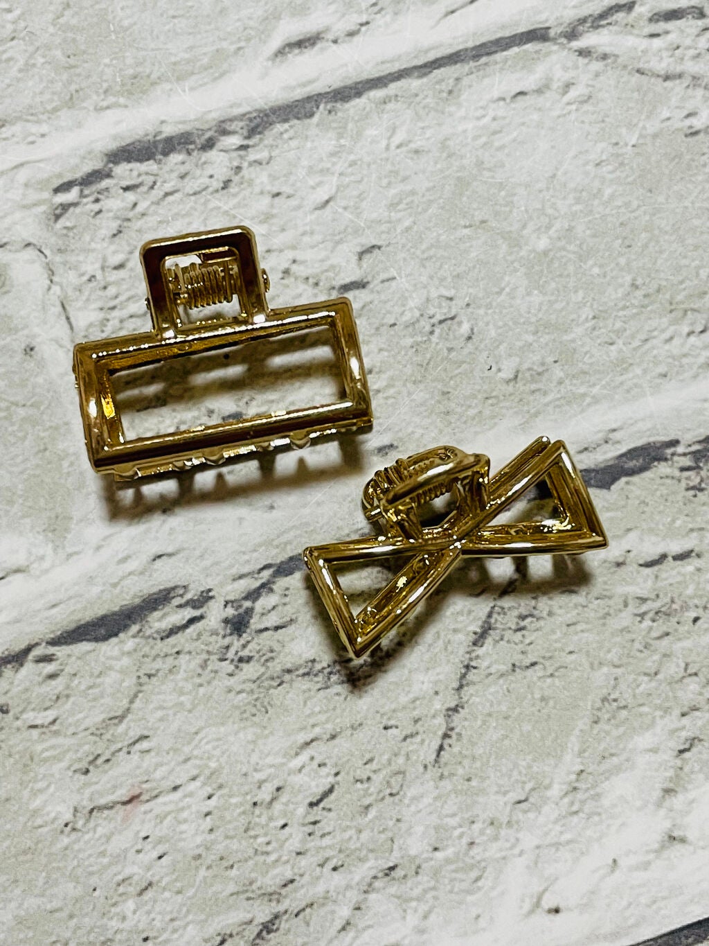 ヘアークリップ/セリア/ヘアアクセサリーを使ったクチコミ(2枚目)