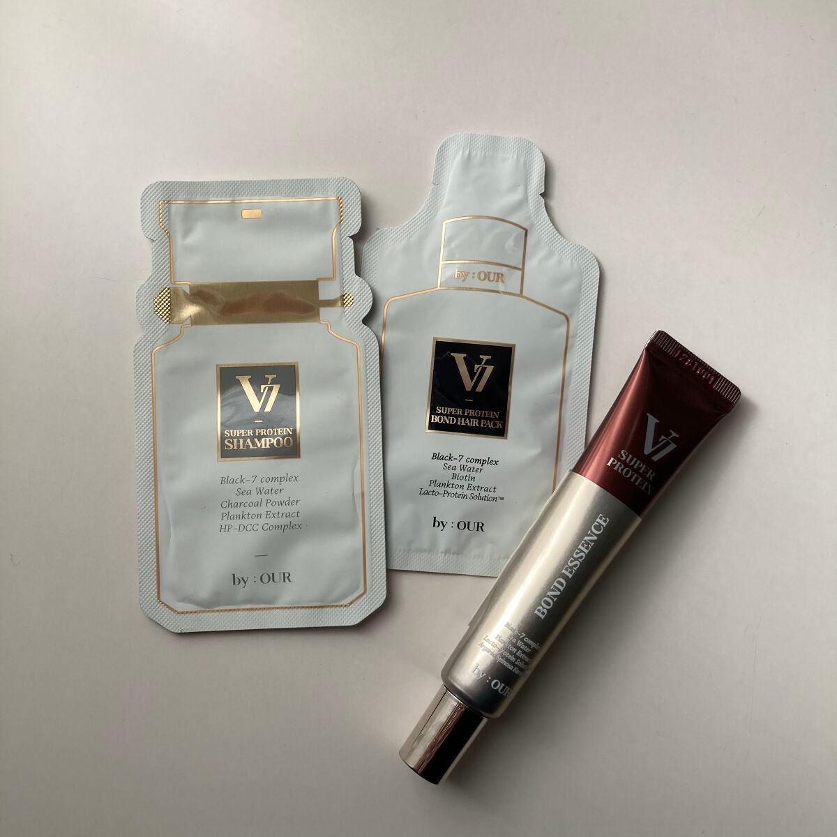 V7 スーパープロテイン シャンプー/by : OUR/サロンシャンプーを使ったクチコミ(1枚目)
