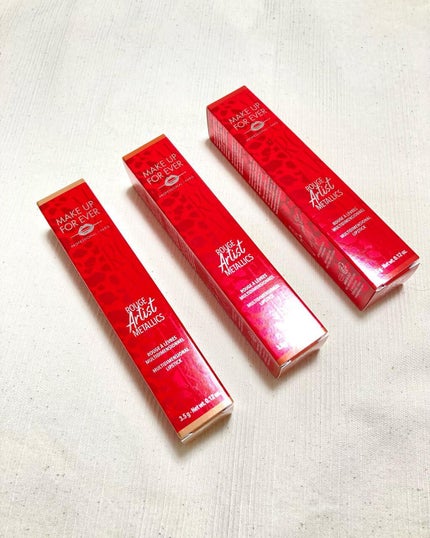 ルージュアーティスト メタリック/MAKE UP FOR EVER/口紅を使ったクチコミ(1枚目)