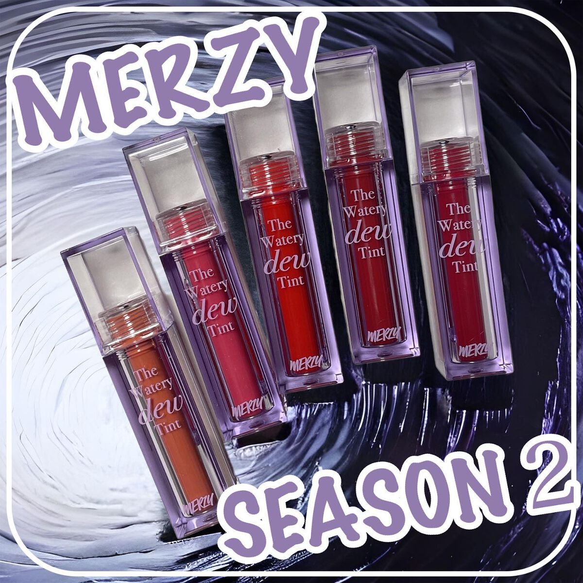 ザ ウォータリーデューティント/MERZY/リップティントを使ったクチコミ（1枚目）