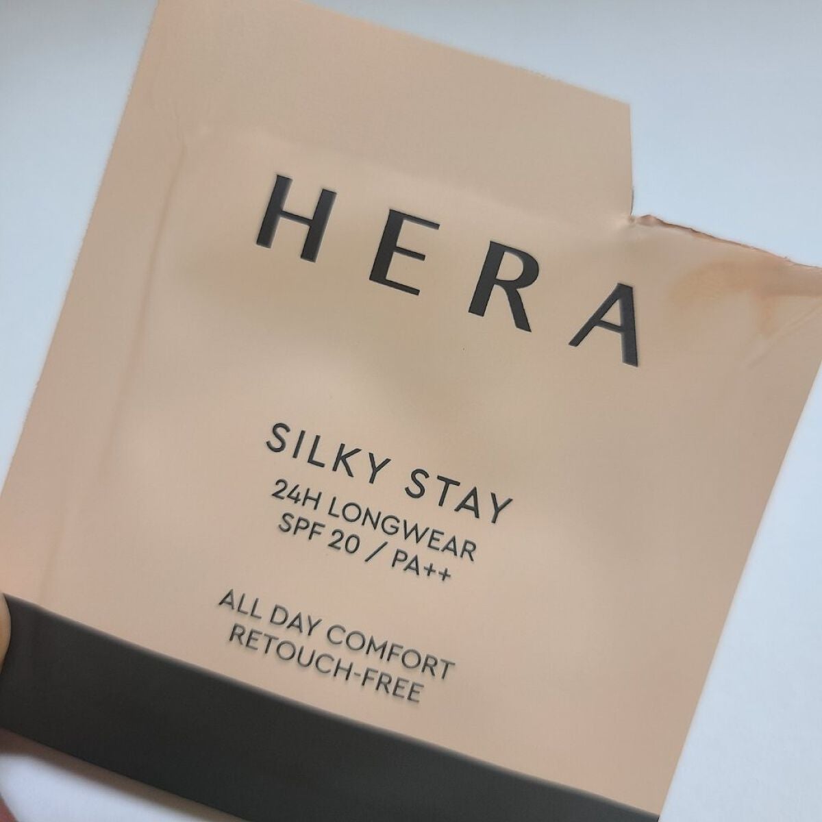 シルキーステイファンデーション/HERA/リキッドファンデーションを使ったクチコミ(1枚目)