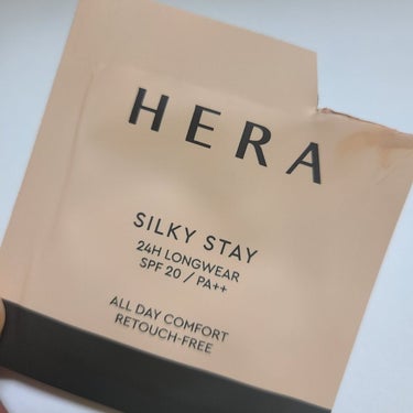 シルキーステイファンデーション/HERA/リキッドファンデーションを使ったクチコミ（1枚目）