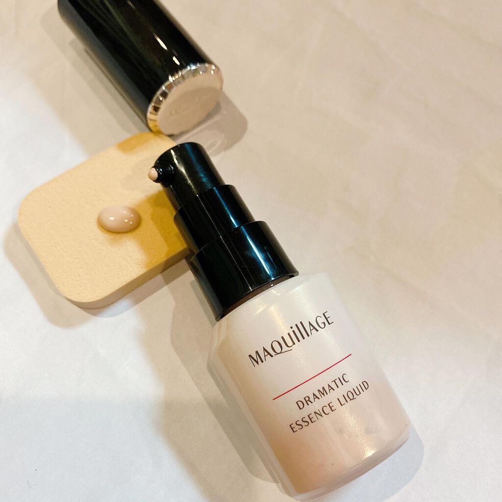 ドラマティックエッセンスリキッド/マキアージュ/リキッドファンデーションを使ったクチコミ（1枚目）