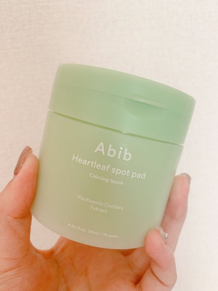 ドクダミカーミングタッチスポットパッド/Abib /トナーパッドを使ったクチコミ(1枚目)