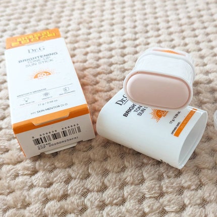 ブライトニングアップサンスティック SPF50+ PA++++/Dr.G/日焼け止めスティックを使ったクチコミ(3枚目)
